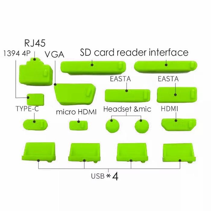 [Allthebest] Dust Plug Laptop Universal / Penutup Debu