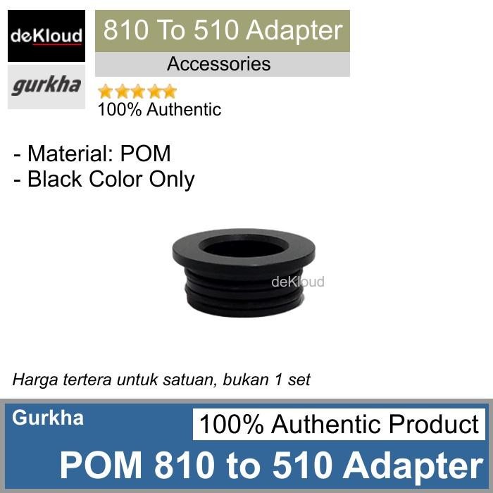 (Allthebest) Autentik 810 to 510 Drip Tipx Adapter POM adaptor