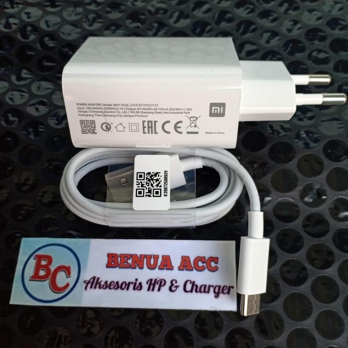 Charger Xiaomi Fast Charging 27W TYPE-C Redmi K20 Pro /K20 Pro Premium