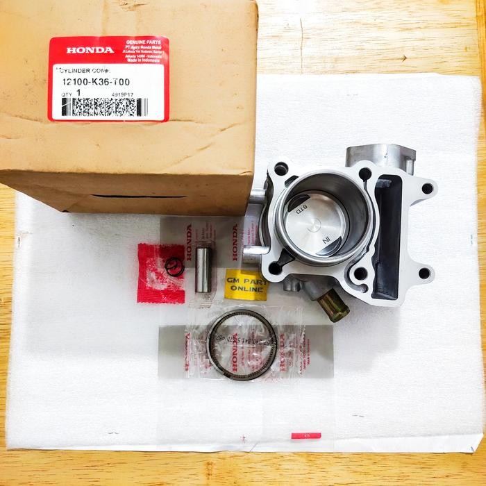 BLOK SEHER ASSY VARIO 150 KODE PART 12100-K36-T00 HONDA