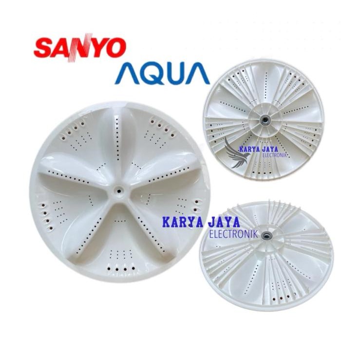 Pulsator mesin cuci sanyo diameter 34cm gigi 11 ASW85SB ASW86SB