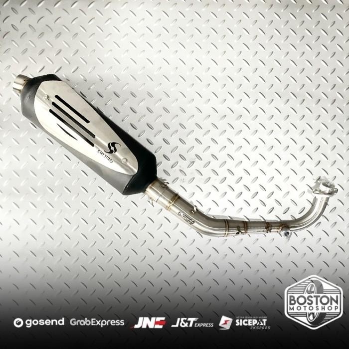 Knalpot Shijiro Standar Racing Vespa Sprint Primavera Lx S