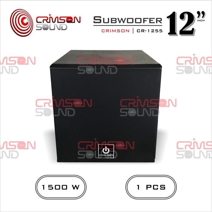 Subwoofer Aktif 12 Inch Crimson Cr-1255 Speaker