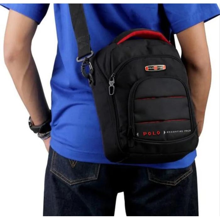 Tas selempang POLO laptop 10 inchi / Tas selempang Pria