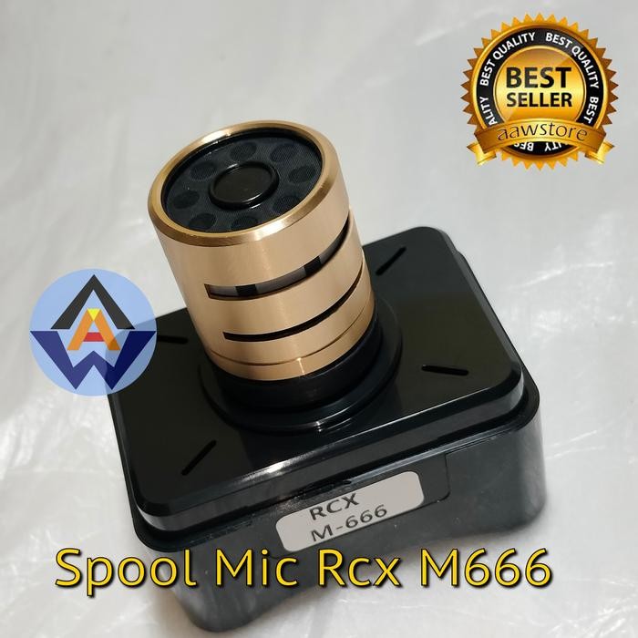 Spool Mic RCX M666 spul mik bagus sensitive Vocal Original sensitif vokal