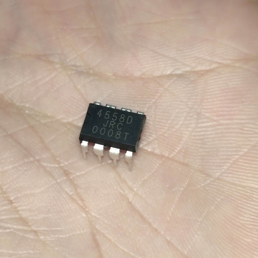 ( ISI 5 ) IC JRC4558D ORIGINAL. IC JRC 4558 D 0008T AMPLIFIER