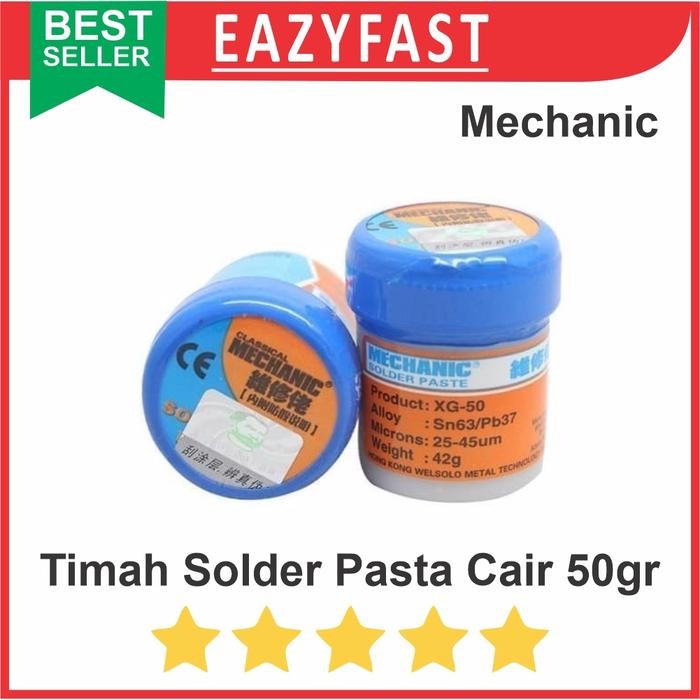 (Allthebest) Timah Cair Pasta Solder Paste SMD HP Mechanic 50gr