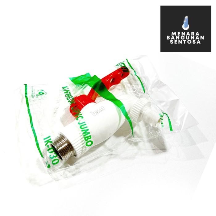 Expert Kran Tembok PVC Jumbo IGM 3/4" / Kran Taman Air