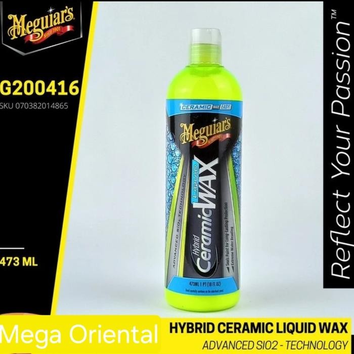 MEGUIARS HYBRID CERAMIC LIQUID 473 ML PENGKILAP CAT MOBIL COATING MOBIL