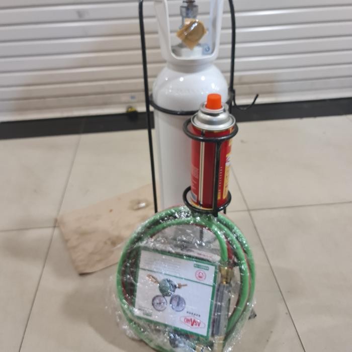 alat las ac lengkap oksigen