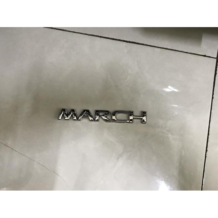 EMBLEM MARCH UNTUK BAGASI NISSAN MARCH