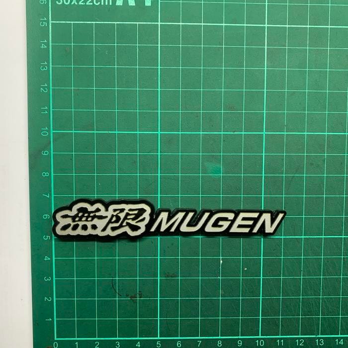 EMBLEM TULISAN MUGEN UNTUK GRILL HRV