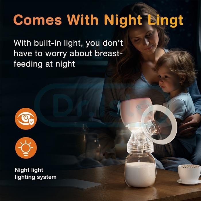 Kantong Asi GratisDr.Isla Eb23 Pompa Asi Elektrik Tanpa Kabel, Pompa Asi Elektrik Tanpa Kabel