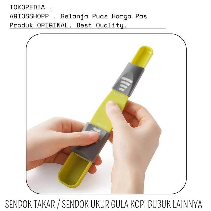 

Sendok Takar Bumbu Gula Teh Kopi Rempah / Sendok Ukur Bubuk Geser