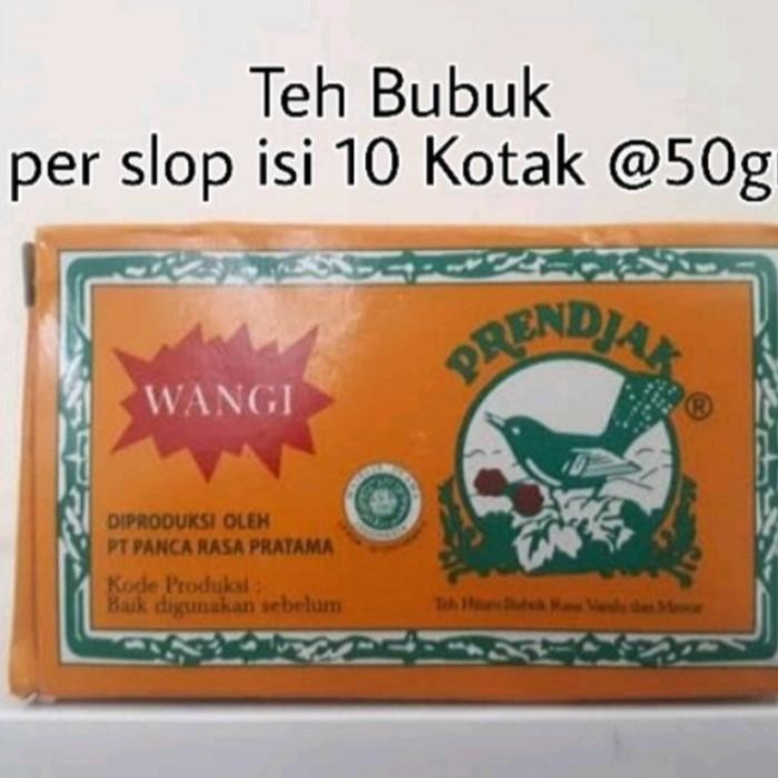 

Slop Teh Prendjak Bubuk Wangi 10pc Black Tea Prenjak Teh vanilla mawar