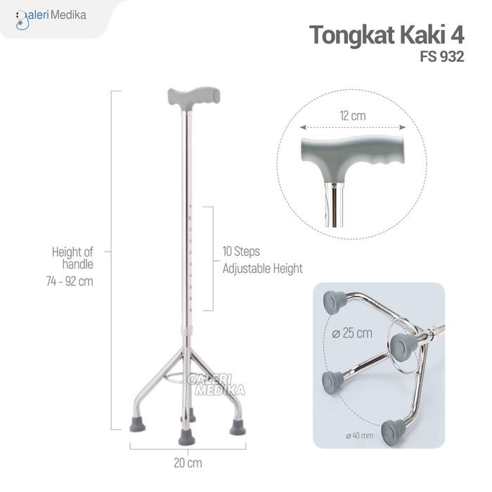 TONGKAT KAKI 4 - FS932 GEA