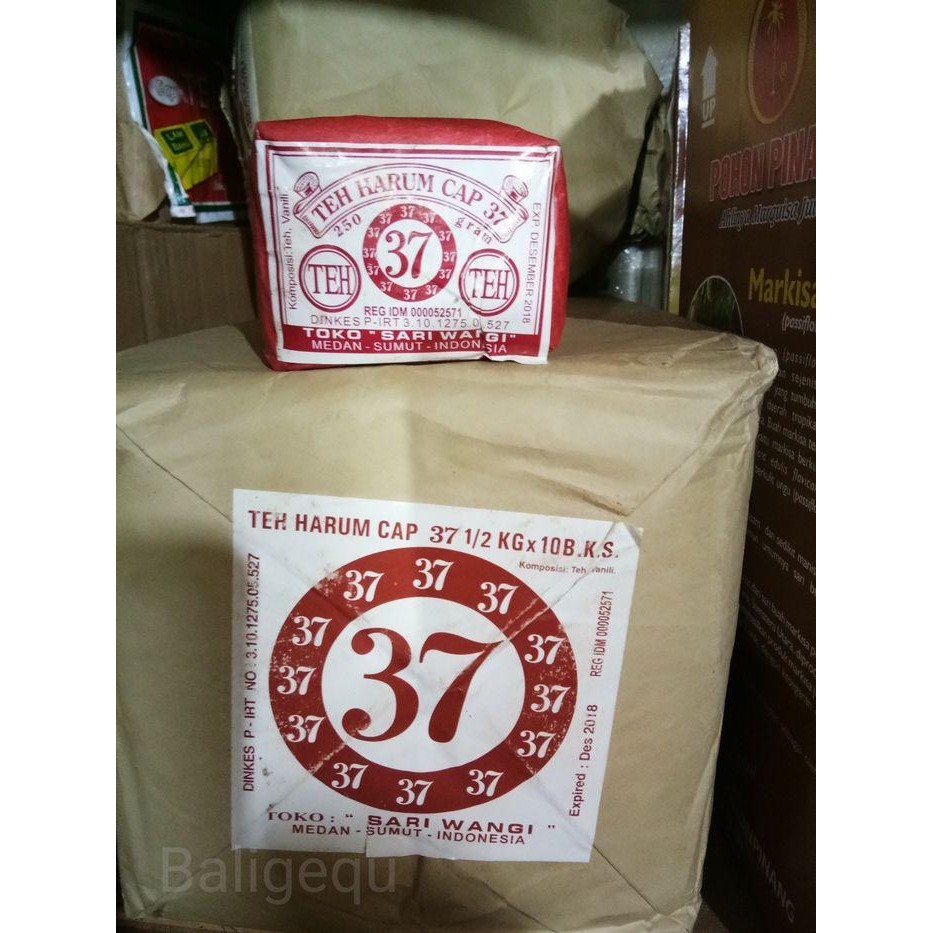 

Bubuk Teh Harum Cap 37 Berat 500 gram