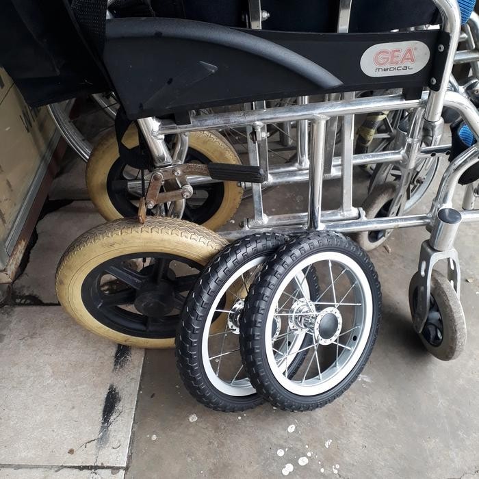 BAN MATI UKURAN 12 SPAREPART KURSI RODA TRAVEL SEMUA MERK AVICO GEA