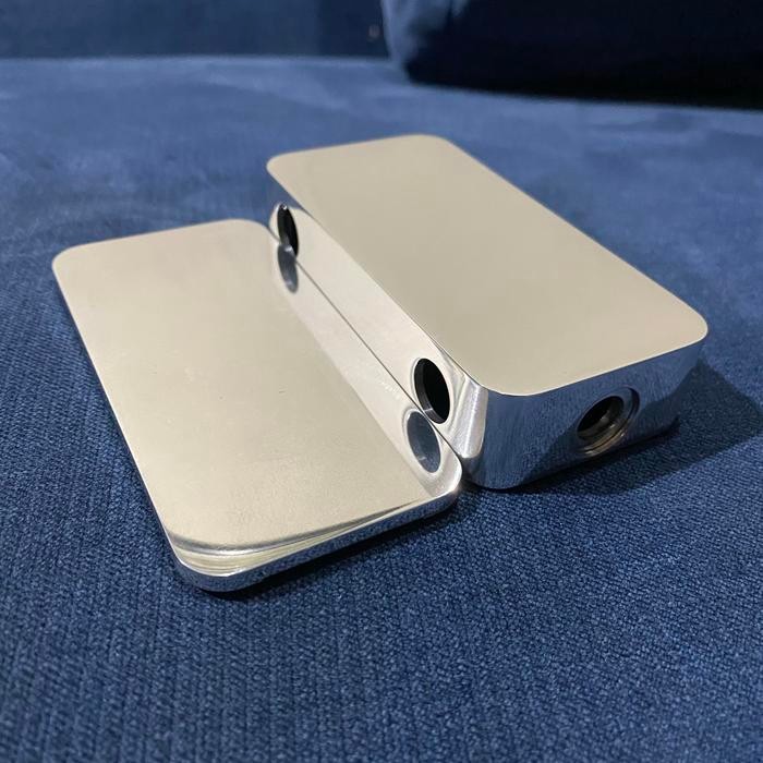 BOX CNC MODEL V3 POLISHED ALUMUNIUM NOT HAMMOND 1590G