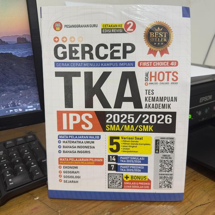 

Ready- Buku Gercep Tka Ipa Ips 2025/2026 Sma/Ma/Smk Terbaru - Yrama Widya