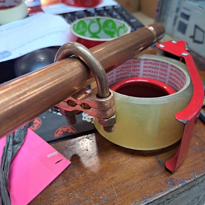 CLAMP U BOLT 3/4 TEMBAGA GROUNDING