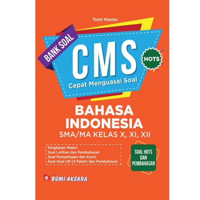 

Ready- Buku Cms Bahasa Indonesia Sma 2019