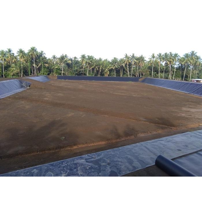 BEBAS KIRIM TERPAL HDPE GEOMEMBRANE ROSTEK 0.3MM ( 5,5X50 METER )