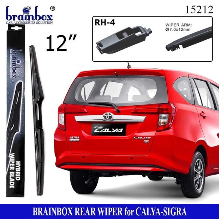 HIGH QUALITY REAR WIPER BLADE CALYA SIGRA WIPER BELAKANG KACA MOBIL
