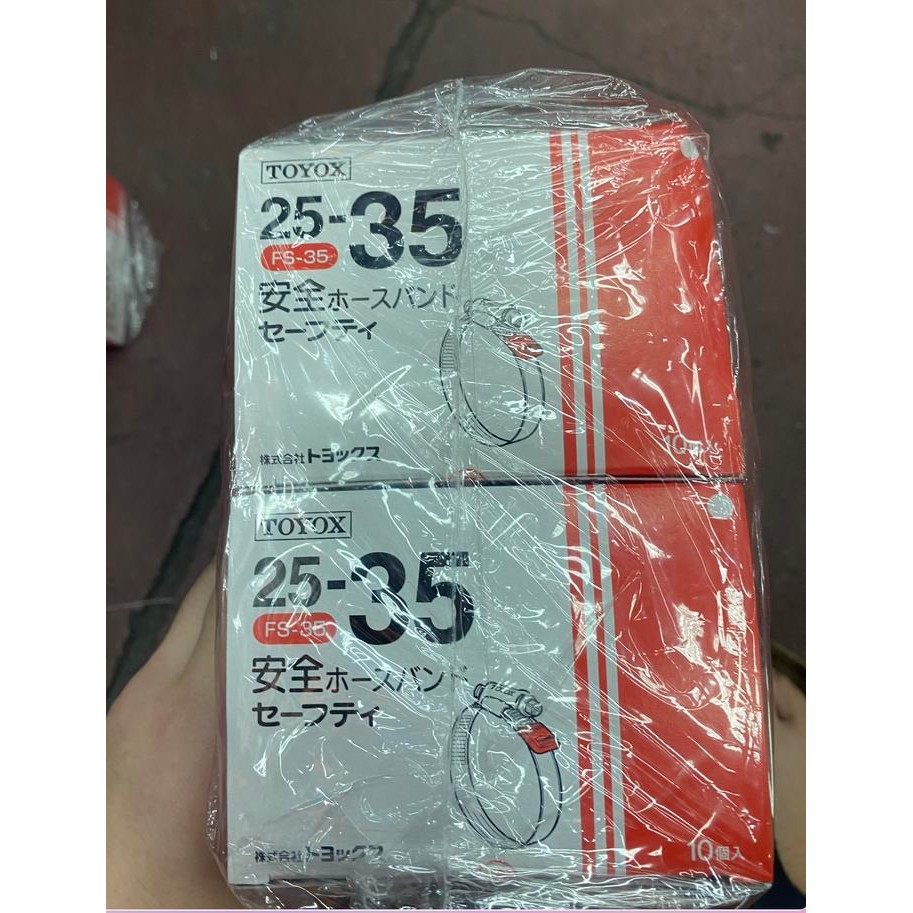 TOYOX CLAMP FS-35 (1 BOX 10 PCS) / KLEM TOYOX STAINLESS STEEL FS35