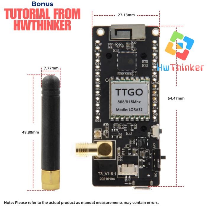 LILYGO TTGO LORA32 LORA V2.1 915MHZ 923MHZ ESP32 OLED 0.96 WIFI BLE