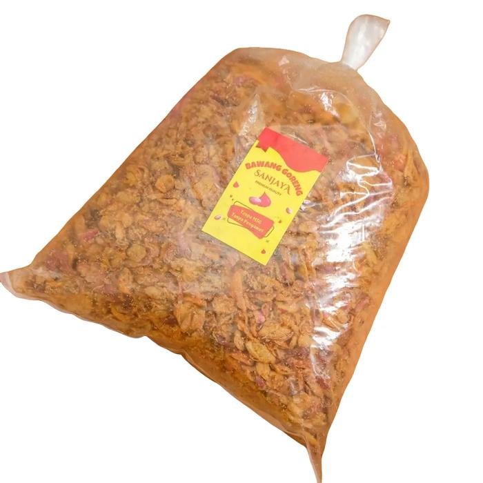 

New ( 500 Grm ) BAWANG MERAH GORENG ASLI TANPA CAMPURAN Bahan MSG bawang goreng Spices Rempah
