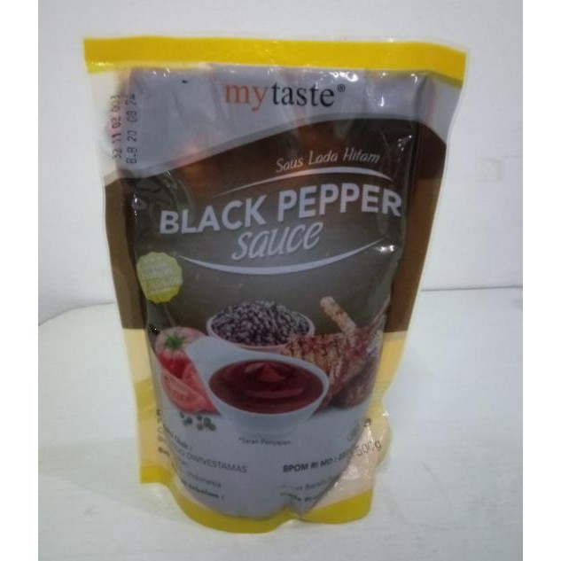 

Saus Blackpepper Saus Lada Hitam MY TASTE 500 Gram New