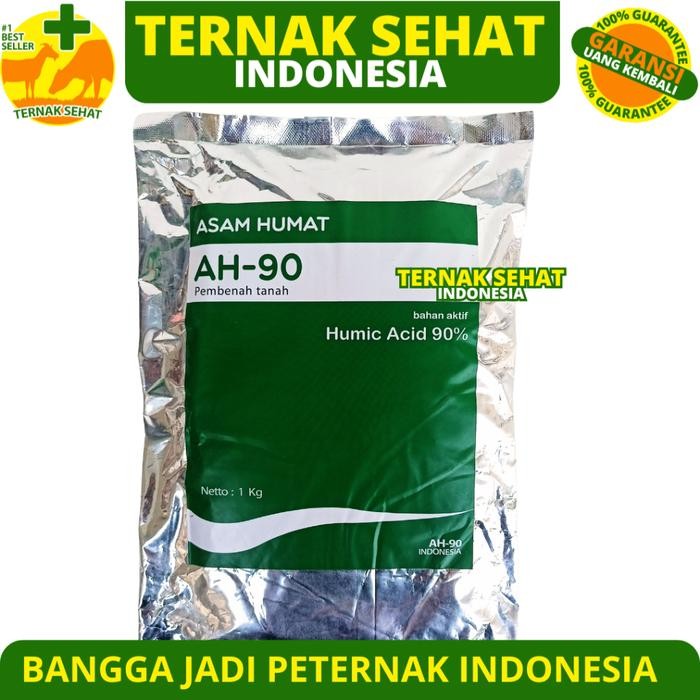 ASAM HUMAT AH-90 1 KG - Sodium Humat 90% - Asam Humate Untuk Pembenah Tanah