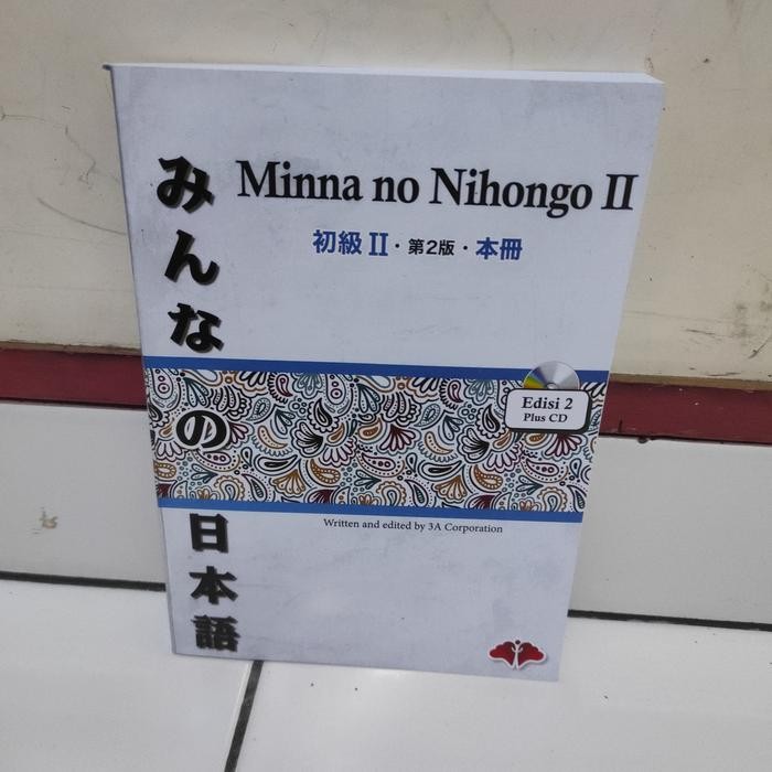 

Terlaris- Minna No Nihongo Ii + Minna No Nihongo Ii Terjemahan Bahasa Indonesia