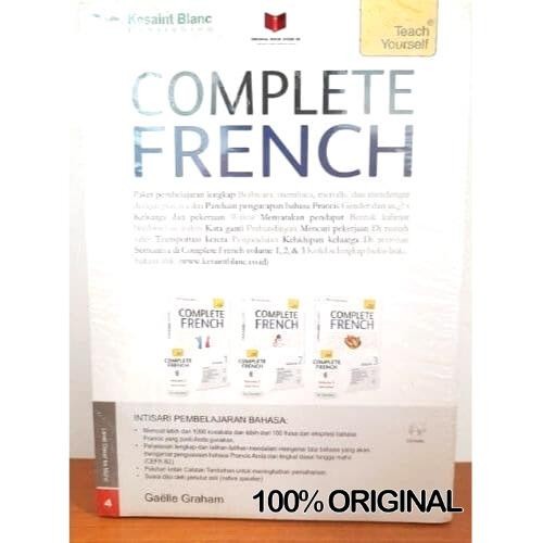

Terlaris- Buku Bahasa Perancis Paket Complete French Volume 1,2 Dan 3 Plus 3 Cd
