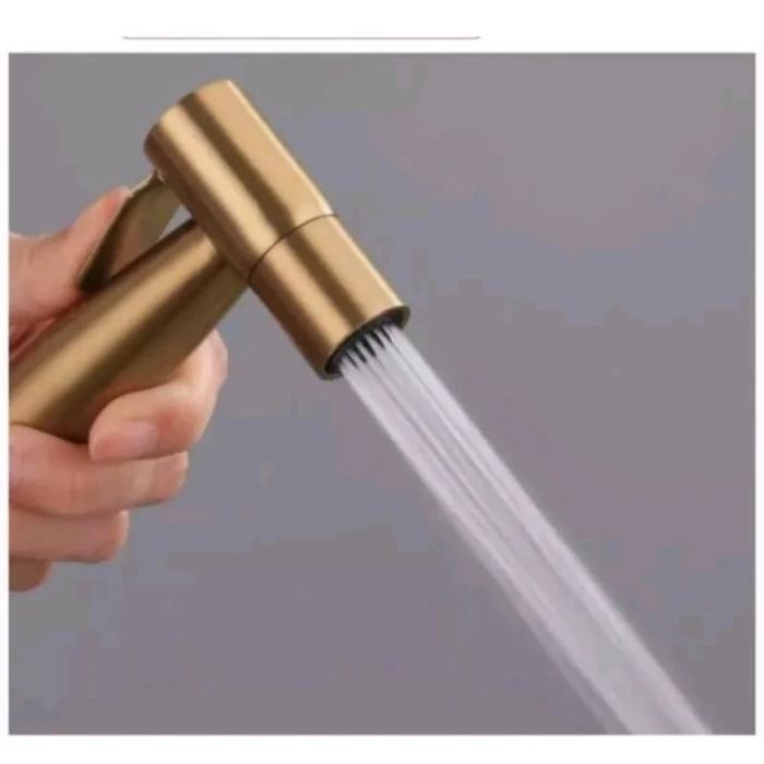 jet shower stainless / jet shower stainless gold / shower cebok gold