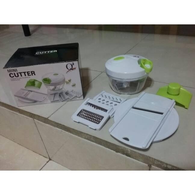 Chopper Mini Cutter mixer manual lengkap dengan slicer