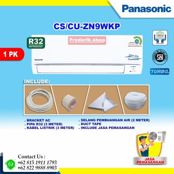 [Expert] AC Panasonic 1PK CSZN9WKP CUZN9WKP ZN9WKP CU-ZN9WKP 9WKP 1 PK