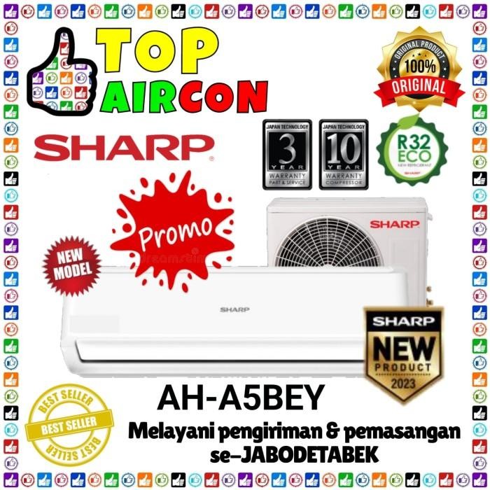 [Expert] AC SHARP AH-A5ZCYN 0.5 PK AH-A 5 ZCYN LOW WATT 1/2 PK HARGA UNIT ONLY