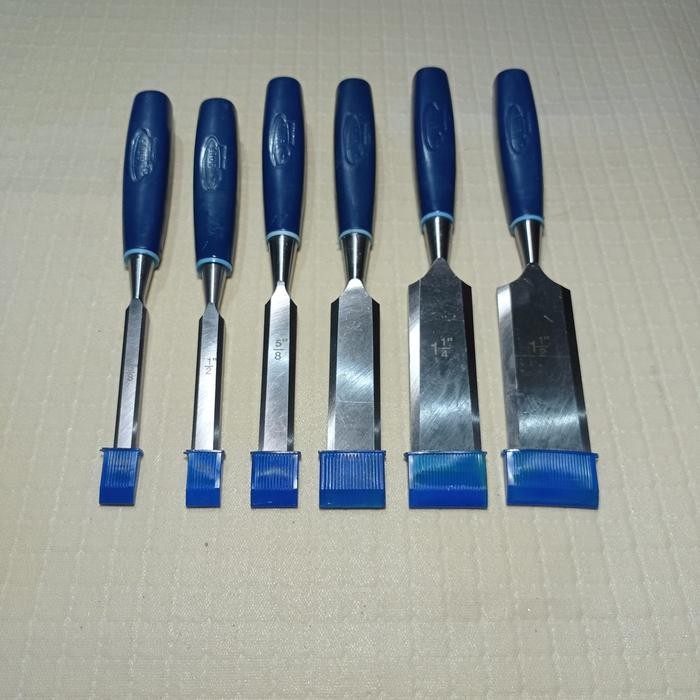 

1 Set Isi 6 Pcs Pahat Kayu Original Venus - Perkakas Alat Tatah Manual Berkualitas