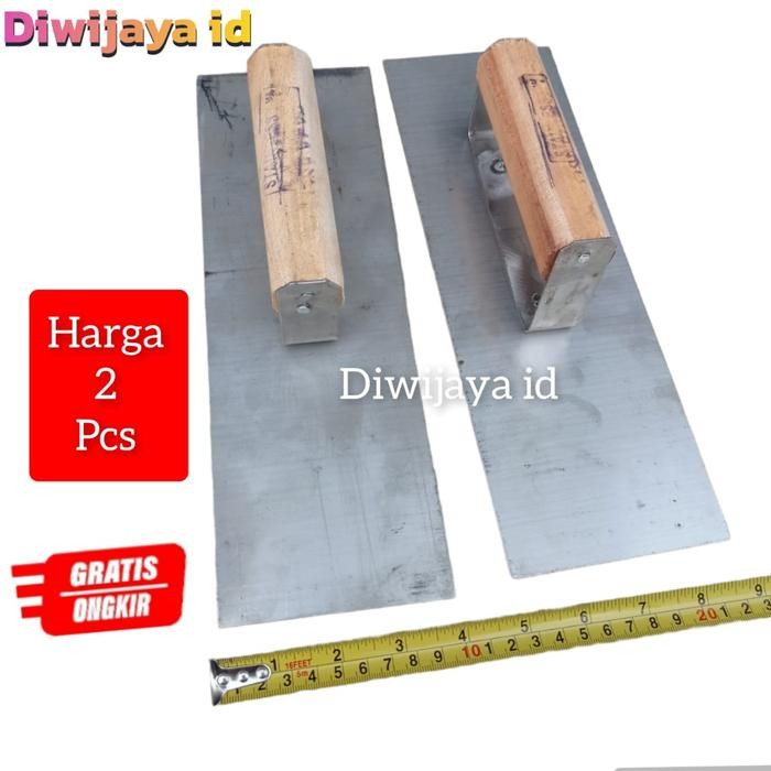 2 Pcs Roskam Acian Galur Baja Stainless Asli 30 Cm