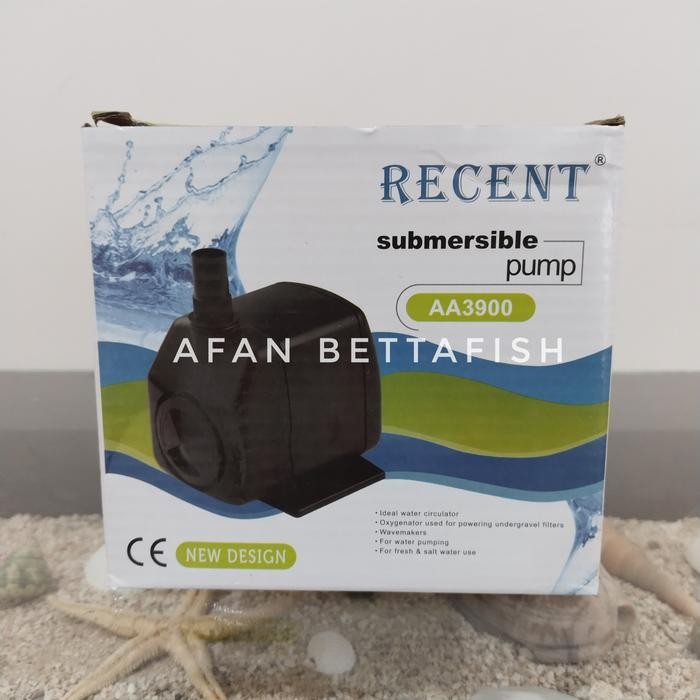 Pompa Celup Kolam Recent AA 3900 Power Head Aquarium Recent AA-3900