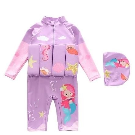 baju renang anak perempuan baby girl pelampung 1 2 3 4 5 tahun kode 114