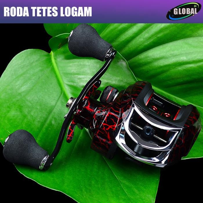 7.1:1 Baitcasting Reel Pancing Fishing Reel Full Spool Metal Reel #Gratisongkir