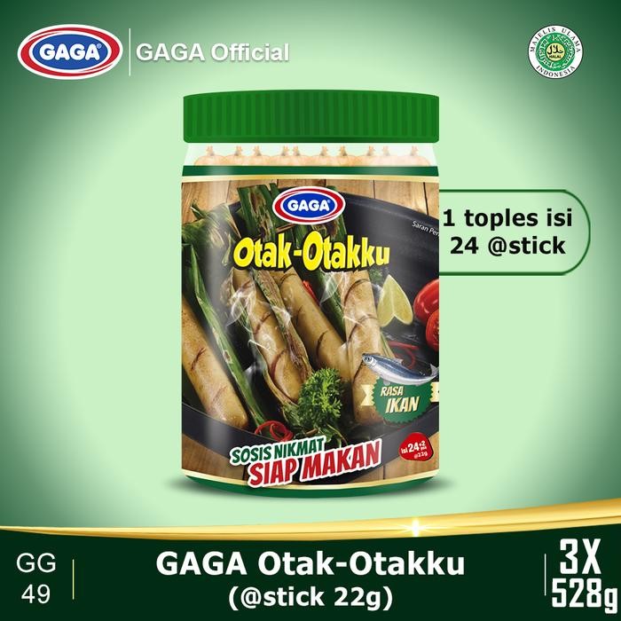 

PAKET ONLINE GAGA Otak-otakku 3 Toples Food Ikan Seafood Meat Fish (GG49)