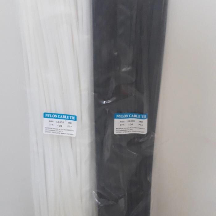 

Kabel Ties 4.8 x 500 mm/Kabel pengikat