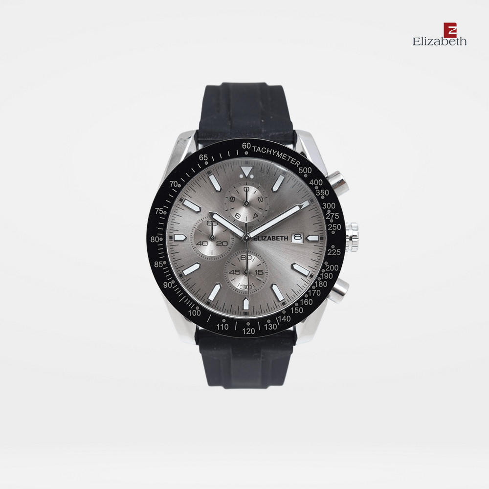 Jam Tangan Pria - Elizabeth | Rubber Strap 2206-0127
