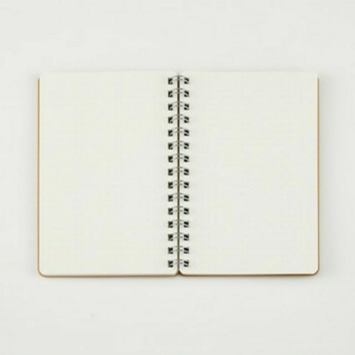 

Plain Muji - Wirebound Notebook/Dotted A6 Buku Bergaris Titik