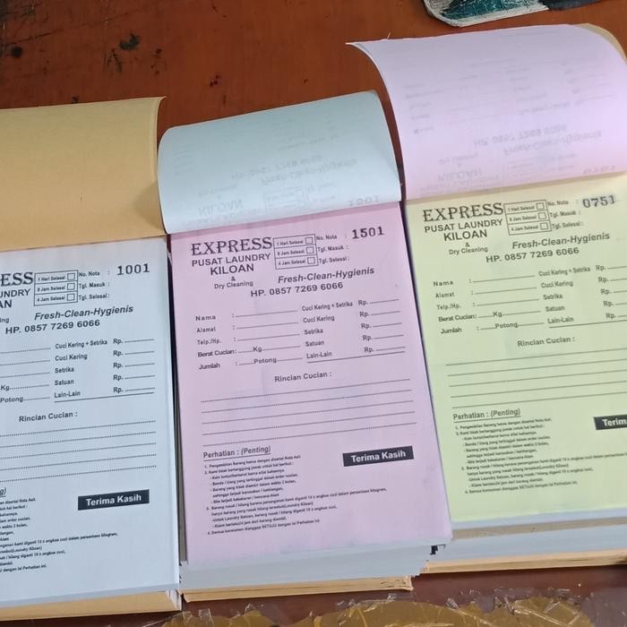 

Agenda Nota Bon Kwitansi 2 Rangkap Pakai Nomor