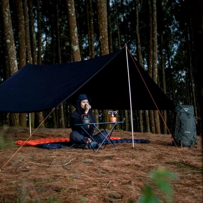 Flysheet terpal tenda 6m x 8m Prasout